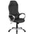 High Back Black Vinyl Executive Swivel Office Chair With Arms By Flash Furniture | Office Chairs | Modishstore