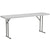 6-Foot Granite White Plastic Folding Training Table By Flash Furniture | Side Tables | Modishstore