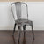 Commercial Grade Distressed Silver Gray Metal Indoor-Outdoor Stackable Chair By Flash Furniture | Bar Stools | Modishstore - 2