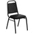 Hercules Series Trapezoidal Back Stacking Banquet Chair In Black Vinyl - Black Frame By Flash Furniture | Side Chairs | Modishstore