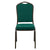 Hercules Series Crown Back Stacking Banquet Chair In Green Fabric - Gold Vein Frame By Flash Furniture | Side Chairs | Modishstore - 4