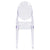 Ghost Side Chair In Transparent Crystal By Flash Furniture | Dining Chairs | Modishstore - 4
