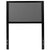 Melbourne Metal Upholstered Twin Size Headboard In Dark Gray Fabric By Flash Furniture | Headboards | Modishstore