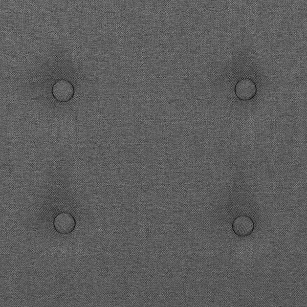 Bristol Metal Tufted Upholstered Full Size Headboard In Dark Gray Fabric By Flash Furniture | Headboards | Modishstore - 4