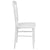 Hercules Series White Resin Stacking Napoleon Chair By Flash Furniture | Side Chairs | Modishstore - 2