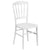 Hercules Series White Resin Stacking Napoleon Chair By Flash Furniture | Side Chairs | Modishstore