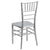 Hercules Premium Series Silver Resin Stacking Chiavari Chair By Flash Furniture | Dining Chairs | Modishstore - 3