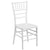Hercules Premium Series White Resin Stacking Chiavari Chair By Flash Furniture | Dining Chairs | Modishstore