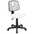 Flash Fundamentals Mid-Back White Mesh Swivel Task Office Chair With Pivot Back, Bifma Certified By Flash Furniture | Office Chairs | Modishstore