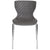 Lowell Contemporary Design Gray Plastic Stack Chair By Flash Furniture | Side Chairs | Modishstore - 4