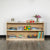 Wooden 2 Section School Classroom Storage Cabinet For Commercial Or Home Use - Safe, Kid Friendly Design - 24