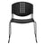Hercules Series 400 Lb. Capacity Black Plastic Stack Chair With Black Frame By Flash Furniture | Side Chairs | Modishstore - 4