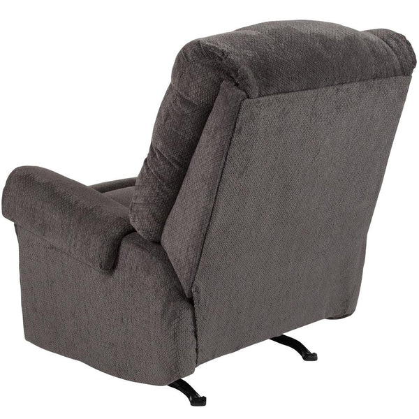 Contemporary Kelly Gray Super Soft Microfiber Rocker Recliner By Flash Furniture | Chairs & Recliners | Modishstore - 3