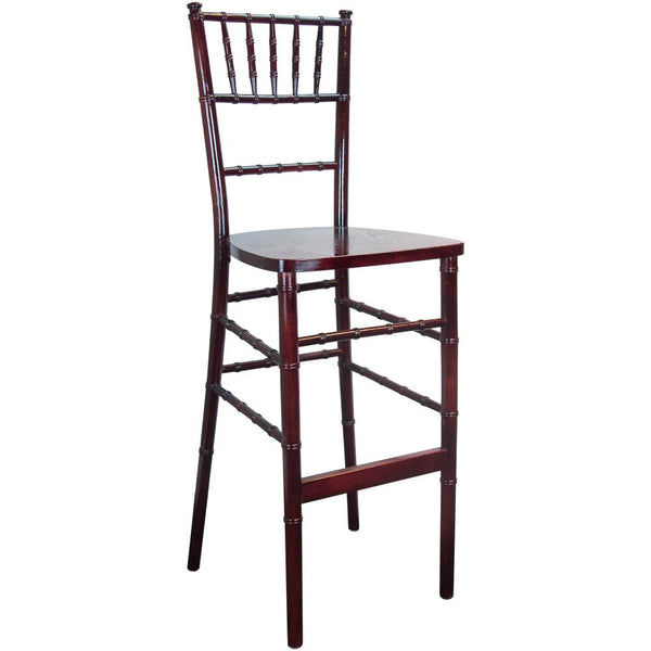 Advantage Mahogany Chiavari Bar Stools By Flash Furniture | Bar Stools | Modishstore
