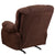 Contemporary Softsuede Fudge Microfiber Rocker Recliner By Flash Furniture | Chairs & Recliners | Modishstore - 3