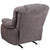 Contemporary Softsuede Graphite Microfiber Rocker Recliner By Flash Furniture | Chairs & Recliners | Modishstore - 3