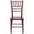 Hercules Series Mahogany Wood Chiavari Chair By Flash Furniture | Dining Chairs | Modishstore - 4