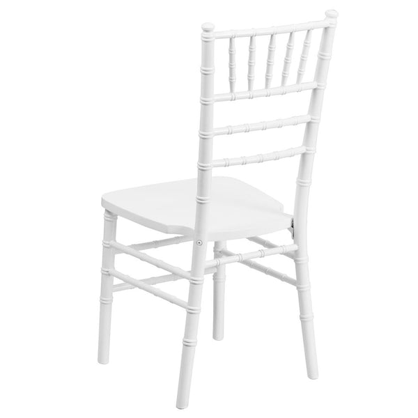 Hercules Series White Wood Chiavari Chair By Flash Furniture | Dining Chairs | Modishstore - 3