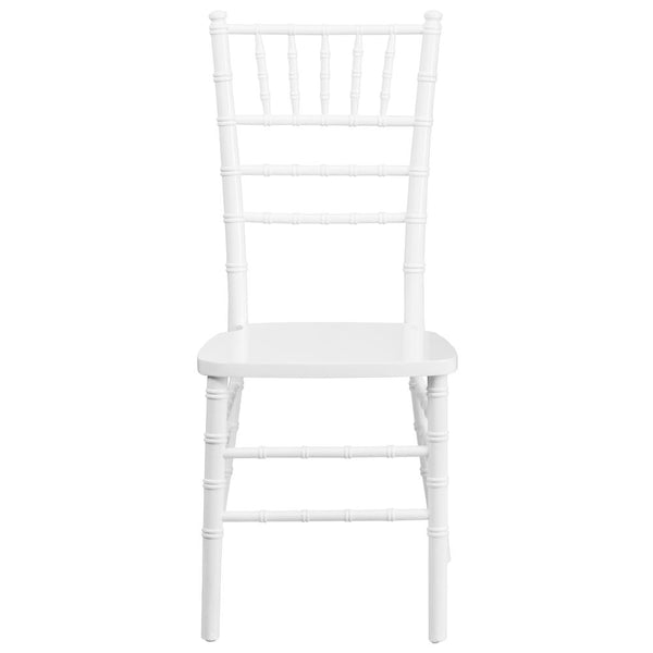 Hercules Series White Wood Chiavari Chair By Flash Furniture | Dining Chairs | Modishstore - 4