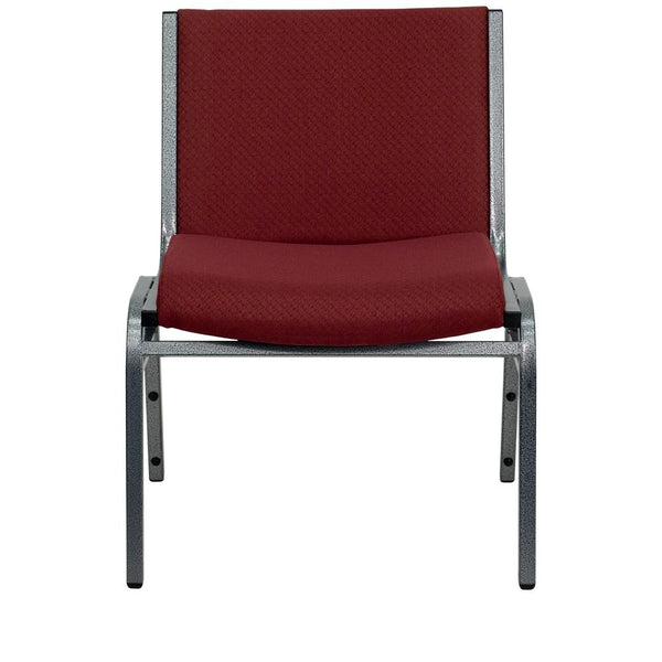 Hercules Series Big & Tall 1000 Lb. Rated Burgundy Fabric Stack Chair By Flash Furniture | Side Chairs | Modishstore - 4
