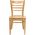 Hercules Series Ladder Back Natural Wood Restaurant Chair By Flash Furniture | Dining Chairs | Modishstore - 4