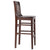 Hercules Series School House Back Walnut Wood Restaurant Barstool By Flash Furniture | Bar Stools | Modishstore - 2