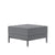 Hercules Imagination Series Gray Leathersoft Ottoman By Flash Furniture | Ottomans | Modishstore - 2