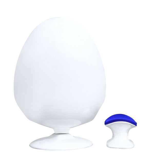 Fine Mod Imports Alpha Egg Chair and Ottoman | Lounge Chairs | Modishstore-5