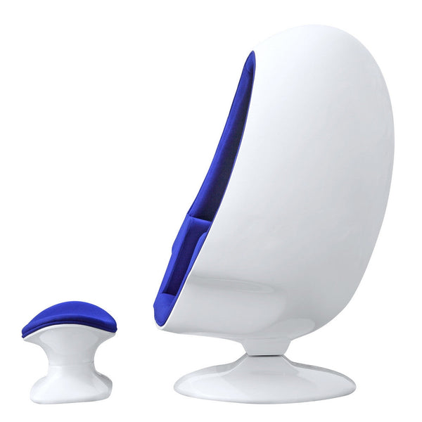 Fine Mod Imports Alpha Egg Chair and Ottoman | Lounge Chairs | Modishstore-7