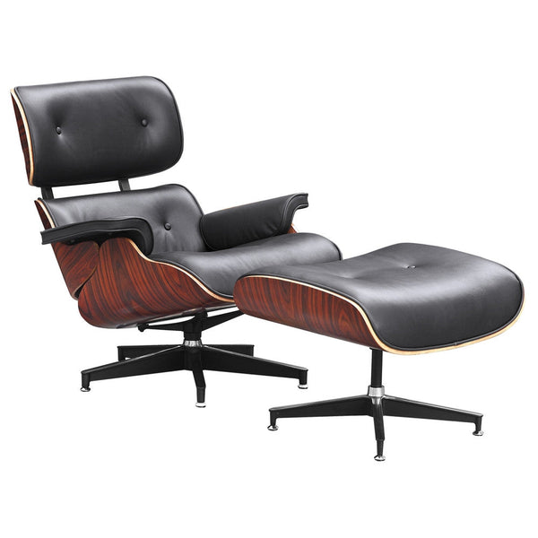 Fine Mod Imports Ease Lounge Chair and Ottoman | Lounge Chairs | Modishstore-2