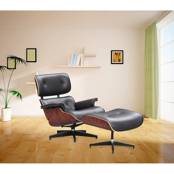 Fine Mod Imports Ease Lounge Chair and Ottoman | Lounge Chairs | Modishstore