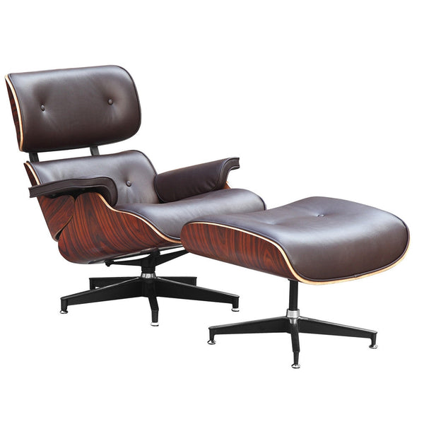 Fine Mod Imports Ease Lounge Chair and Ottoman | Lounge Chairs | Modishstore-3