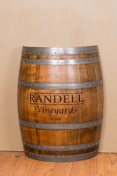 Napa East Personalized Half Barrel