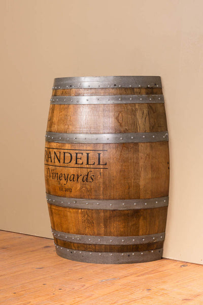 Napa East Personalized Half Barrel