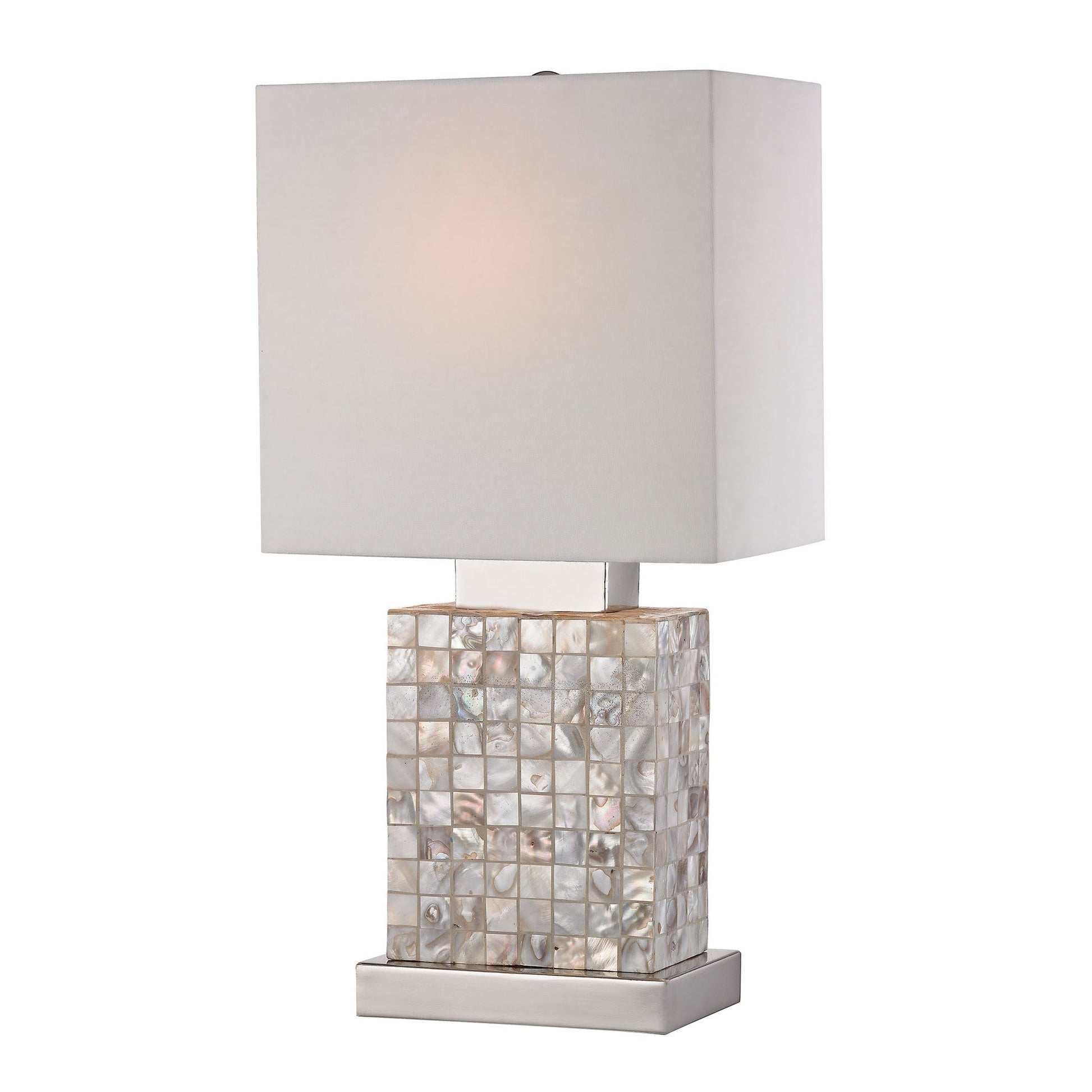 Sterling Industries Mini Mother Of Pearl Lamp | Modishstore | Table Lamps