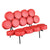 Fine Mod Imports Circle Sofa | Sofas | Modishstore-5