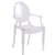 Fine Mod Imports Clear Arm Chair | Armchairs | Modishstore-2