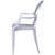 Fine Mod Imports Clear Arm Chair | Armchairs | Modishstore-16