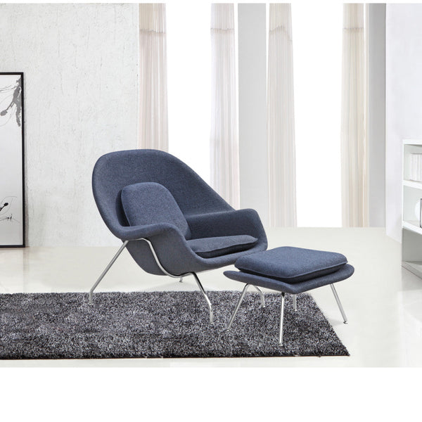 Fine Mod Imports Woom Chair and Ottoman | Lounge Chairs | Modishstore-11