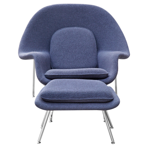 Fine Mod Imports Woom Chair and Ottoman | Lounge Chairs | Modishstore-13