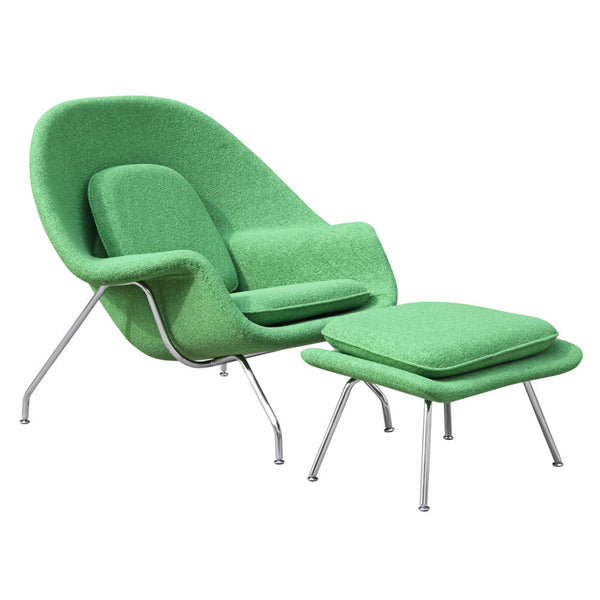 Fine Mod Imports Woom Chair and Ottoman | Lounge Chairs | Modishstore-5