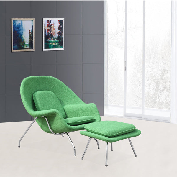 Fine Mod Imports Woom Chair and Ottoman | Lounge Chairs | Modishstore-15