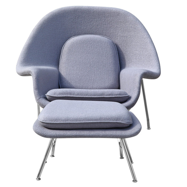Fine Mod Imports Woom Chair and Ottoman | Lounge Chairs | Modishstore-17