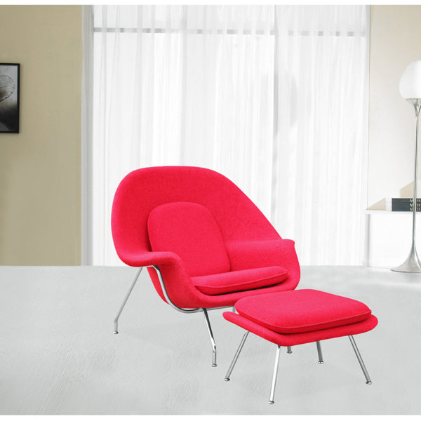 Fine Mod Imports Woom Chair and Ottoman | Lounge Chairs | Modishstore-22