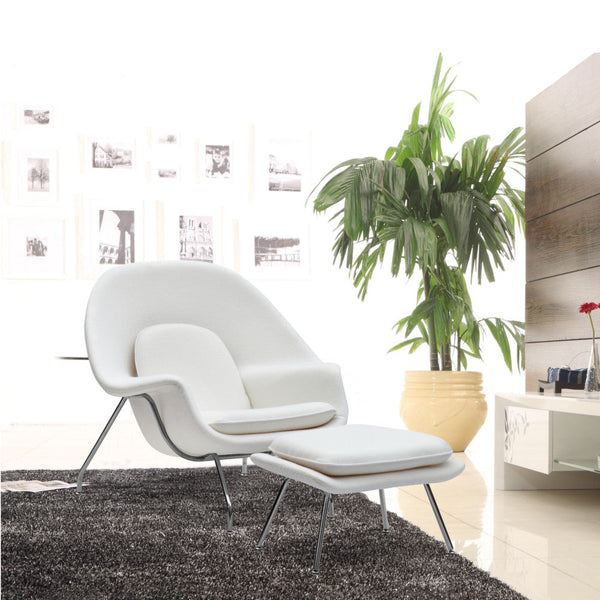 Fine Mod Imports Woom Chair and Ottoman | Lounge Chairs | Modishstore-23