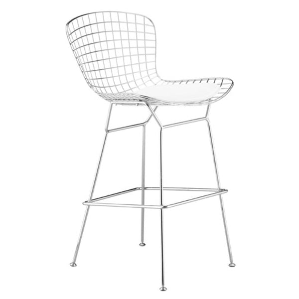 Fine Mod Imports Wire Bar Height Chair | Bar Stools | Modishstore-2