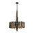 Dimond Lighting Industrialist 8 Light Chandelier In Polished Nickel | Modishstore | Chandeliers