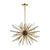 Dimond Lighting Starburst 12 Light Pendant | Modishstore | Pendant Lamps
