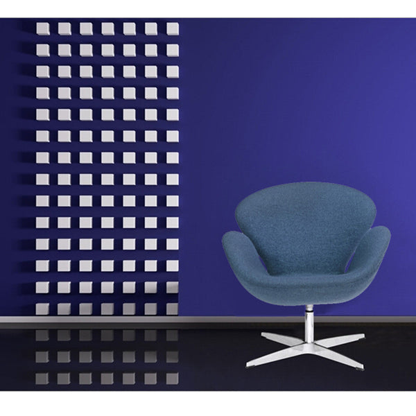 Fine Mod Imports Swan Chair Fabric | Accent Chairs | Modishstore-16