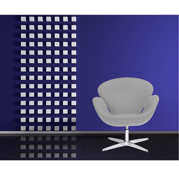 Fine Mod Imports Swan Chair Fabric | Accent Chairs | Modishstore-20